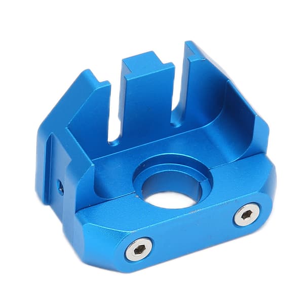 For V6 Hotend Fixing Parts Full Metal Anodized Adjustable Fixing Holder Height 3D Printer Accessories with Screw Nuts