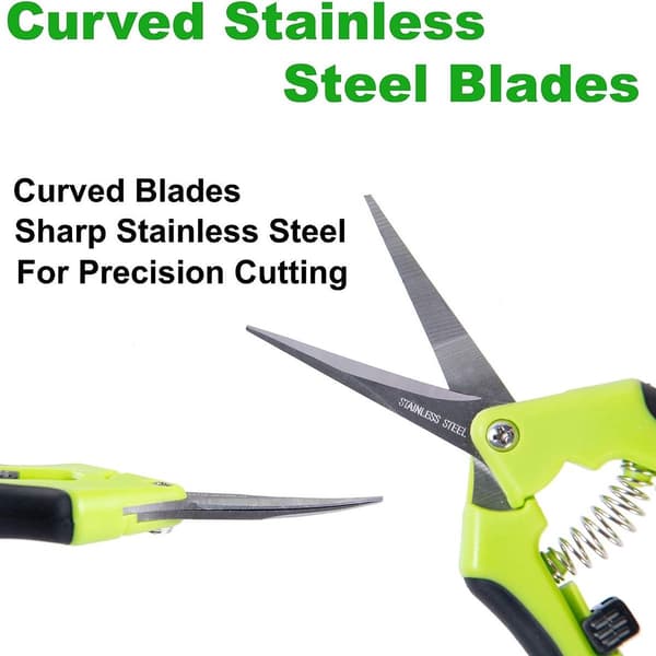 Bonsai Hand Gardening Pruner, High Precision Secateurs with Stainless Blade