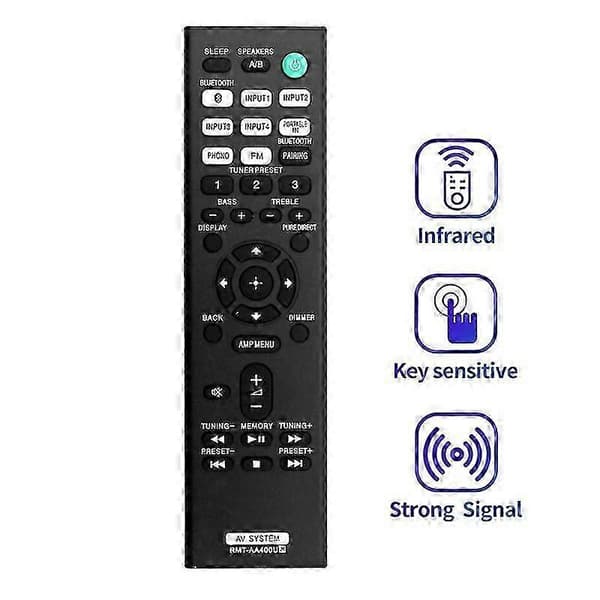 RMT-AA400U Remote Control for Sony Stereo Receiver STR-DH190 STRDH190