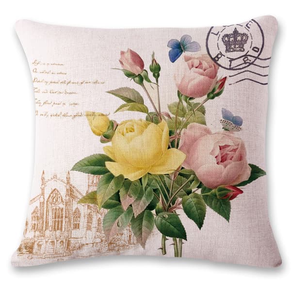 Set med 12 kuddfodral 45 x 45 cm Vackra örngott för
