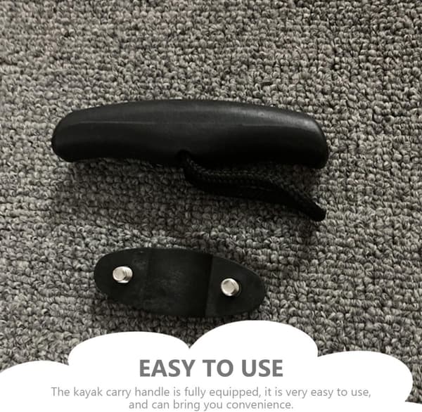 Kayak Handle Kit with T-Shaped Pull Handles and Drain Plug Screws for Kayak Accessories