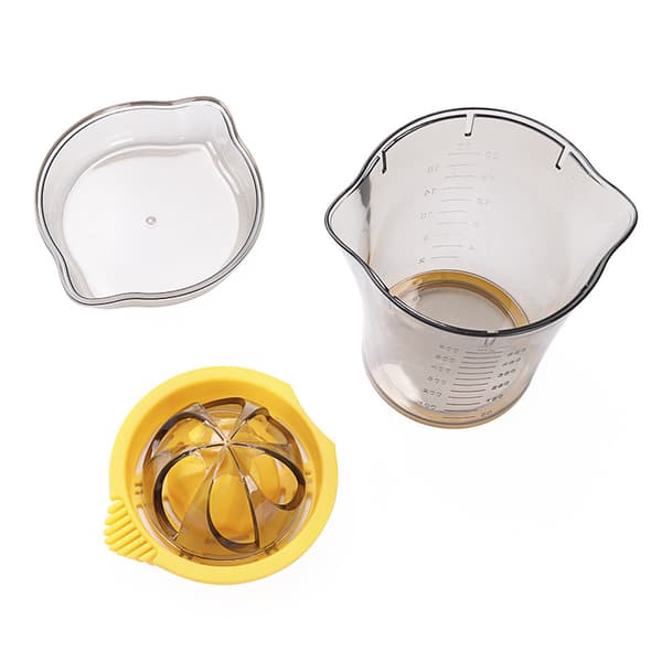 Portabel handdriven citronpress fruktpress enkel apelsinjuicepress kopp