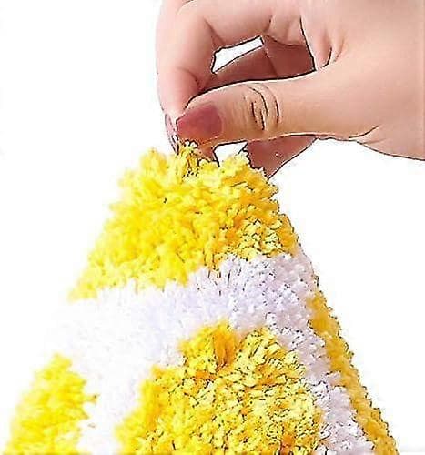 Rainbow/Lemon Mat Water Absorption Non-Slip Bedroom Bathroom Doormat (Lemon S) - 49*83cm