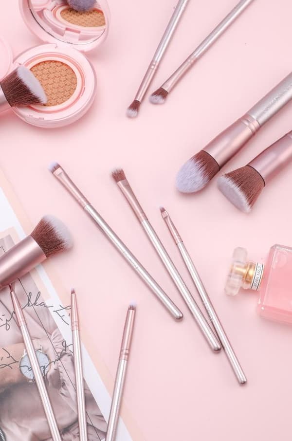 BS02 - BS-MALL 14 stk. eksklusive makeupbørster af bedste kvalitet 150 150