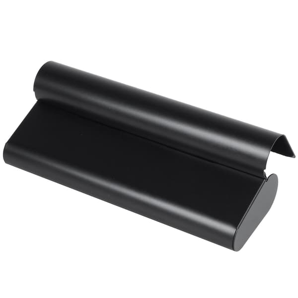 Slim Hard Metal Glasses Case Reading Glasses Eyeglasses Protective Case Black
