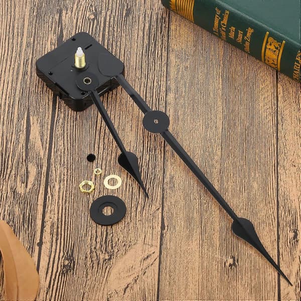 Clock Movement with Long Shaft, High Torque, 7 Inch Pointed Hands (FMY)