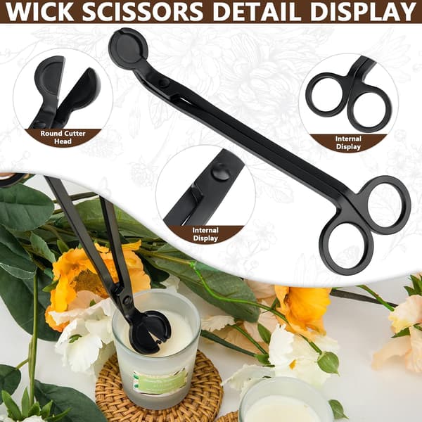 Candle Snuffer, 3 in 1 Candle Accessory, Wick Dipper, Candle Extinguisher