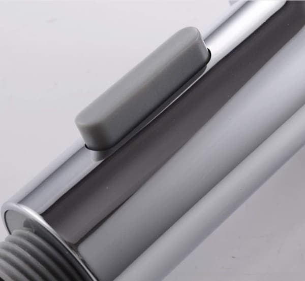 Pull-Out Sprayer for Kitchen Faucet, 2 Functions G1/2 Chrome Kitchen Faucet Sprayer, Foldable Kitchen Faucet Flow Pause