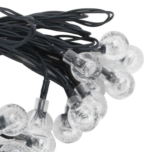 Solar 20 LED lyslenke med 8 moduser for utendørs, gårdsplass, hage KLB