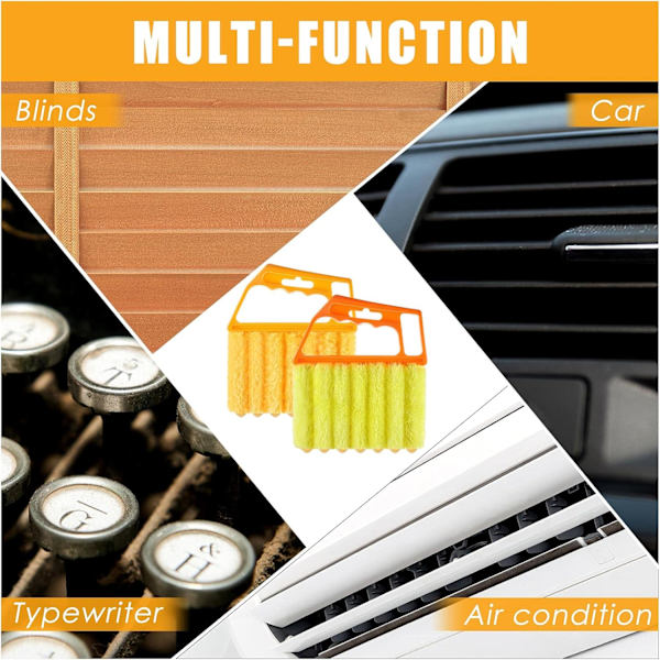 Window 7-finger Duster Tool Handheld Blinds Mini Du