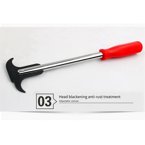 Double-headed Grout Saw Grout Removal Tool Double-headed Grout Screwdriver Grout Saw Wrench Red Handle