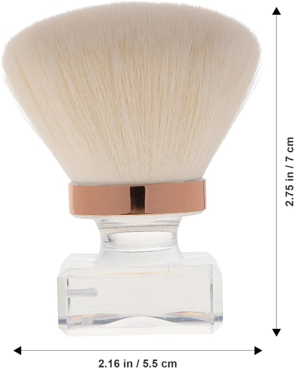 Svampbørste Makeupbørstesæt Pudderkvast til Løst Pudder Rouge og Highlighter