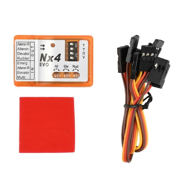 For NX4 Flight Controller 3D Flygyro Balanse for Fastvingede Fly Støtte Rate/Hold/Gyro