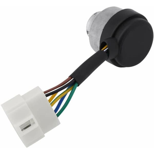 6-Wire Ignition Key Switch - Starter for 2.5-6.5KW Gasoline Generator - Replacement for Damaged Parts