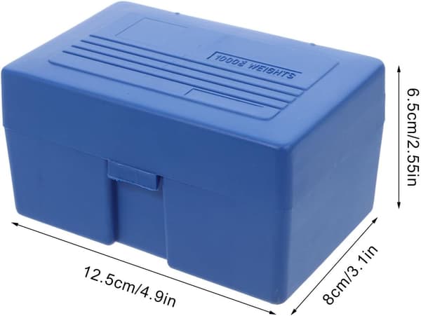 Calibration Weight Set 1000G M2 Chrome Plated with Tweezers for Kitchen Scale Calibration, Digital Balance Scale Set