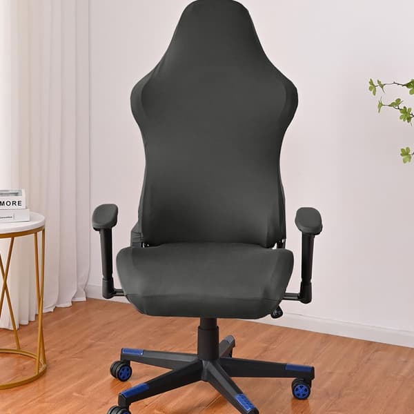 Datastoltrekksett med armlensbeskyttere, elastisk spandex heldekkende trekk