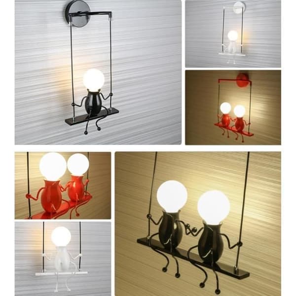Væglampe - Conson - Moderne - Hvid - E27 - 60 Watt