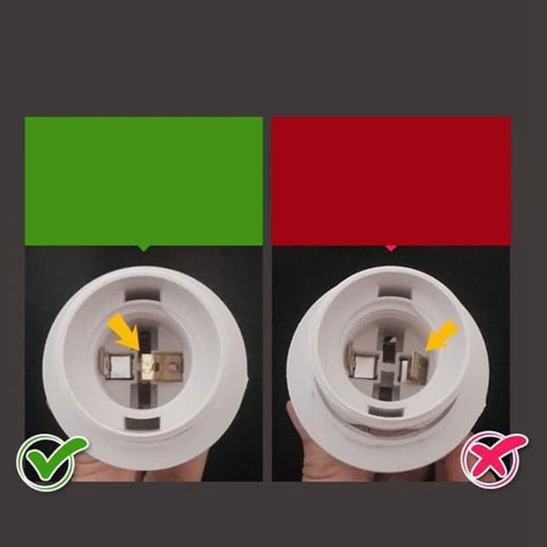 360 graders bøybar LED sengelampe 5W EU-plugg KLB