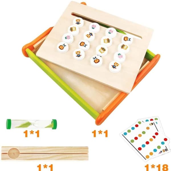 Toy Puzzle Kids Logic Game Wooden Sorting Game Educational KLB