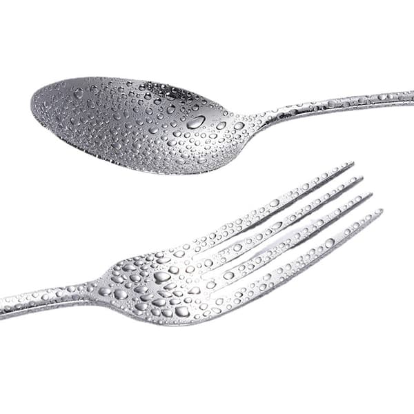 Silver West bestikfamilie i rustfrit stål restaurant ske gaffel