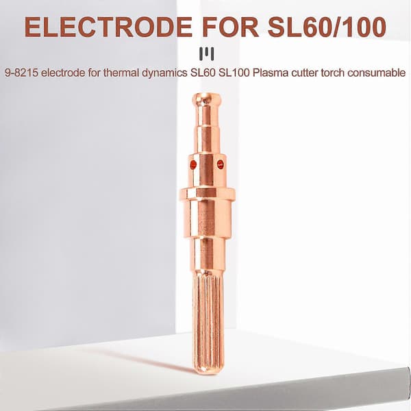 10 st 9-8215 Elektrod Thermal Dynamics Sl60/100 Plasmaskärbrännare