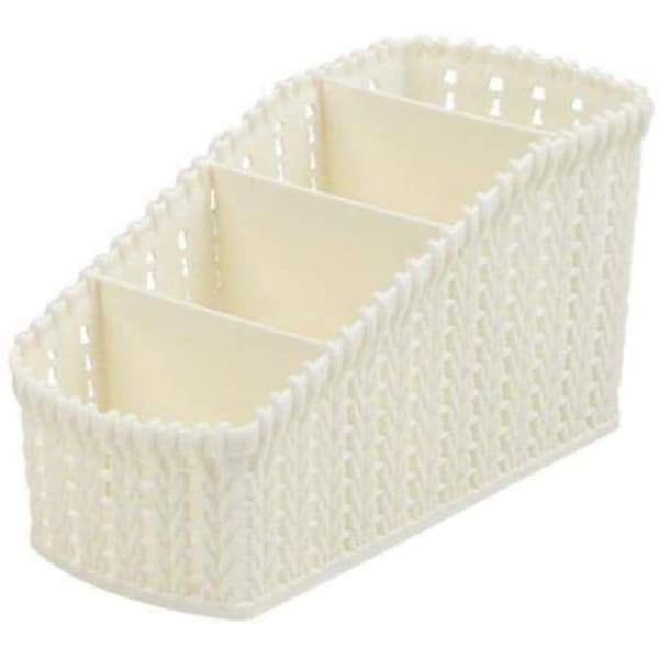 B Elegant Desktop Storage Solution, Exclusive Knitted Texture and Multifunctional Formats for an Organized Lifestyle