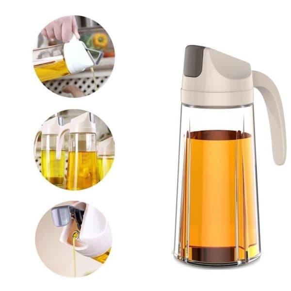 Skål, matoljekanna 300–630 ml, glasflaska, för sojasås – Typ 600ML-D