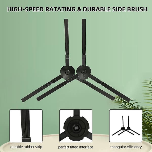 Vacuum Cleaner Accessories Replacement Roller Side Brush HEPA Brush Compatible with A4 A4S A40 Dust