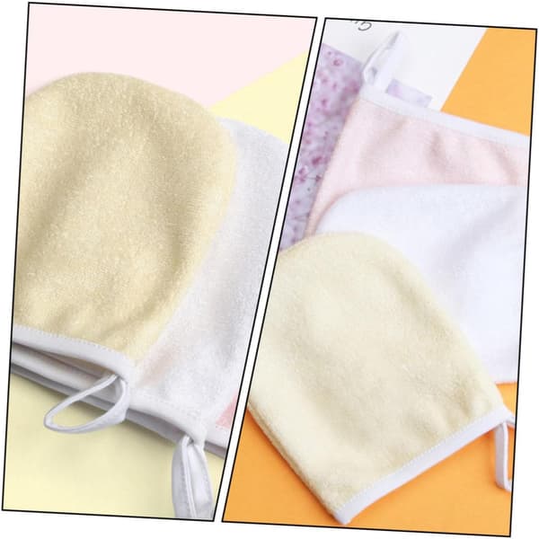 18 stk. mikrofiber ansigtsrensepuder makeupfjernerpuder ansigtsrensehandsker