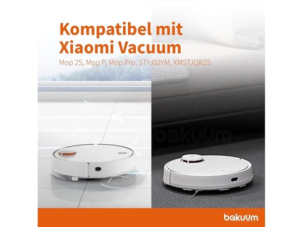 Filter til Xiaomi Mi Robot Vacuum-Mop 2S/Mop-Pro/Styj02Ym/S12 Hvid
