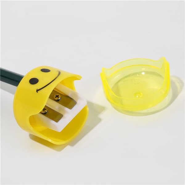 Pencil Sharpener, Random Smile Sharpeners 8-pack, Pencil Sharpeners