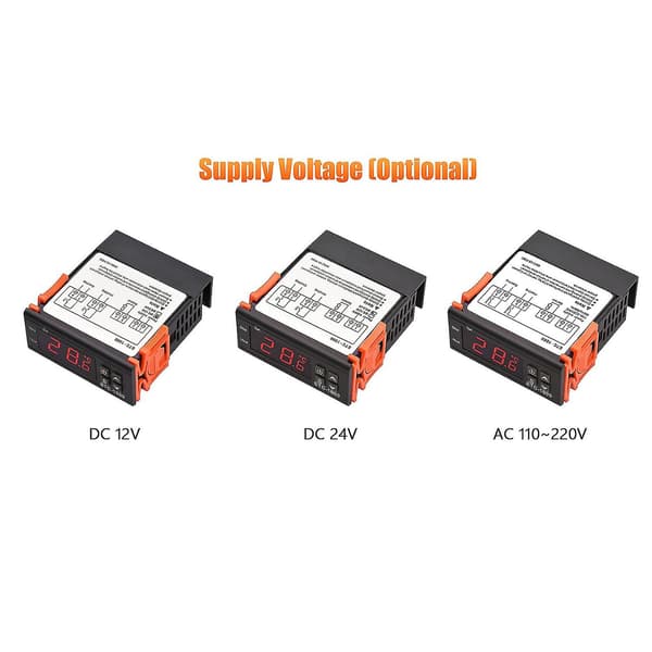 Digital Temperaturregulator STC-1000 Intelligent Temperaturregulator AC 110~220V Køleskab T