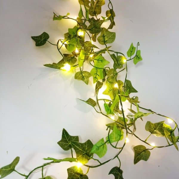 Gröna murgrönsblad Fairy Slingor Batteridriven 9