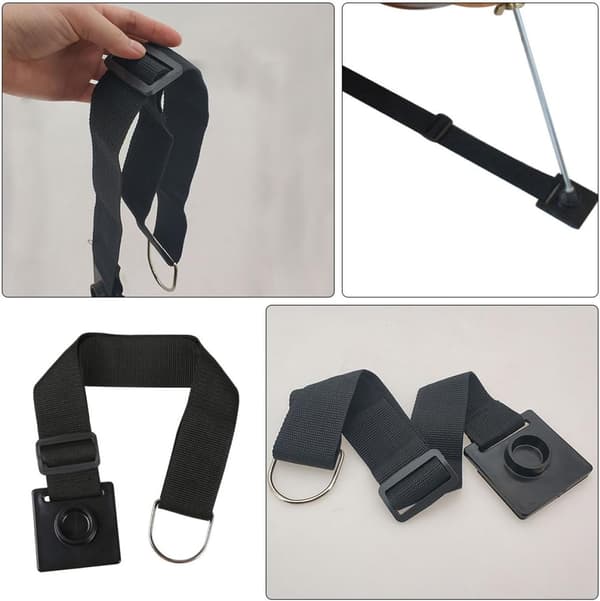 Black Adjustable Cello Endpin with Anti-slip Pad