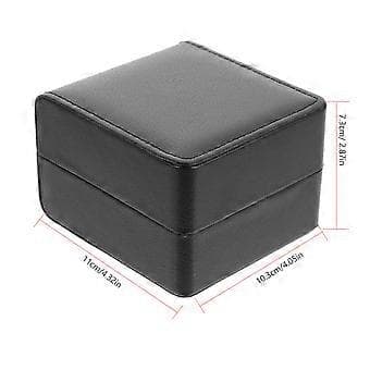 Resefodral för Armbandsur Klockdisplaybox PU Läder Klockbox Förvaringsorganisatör