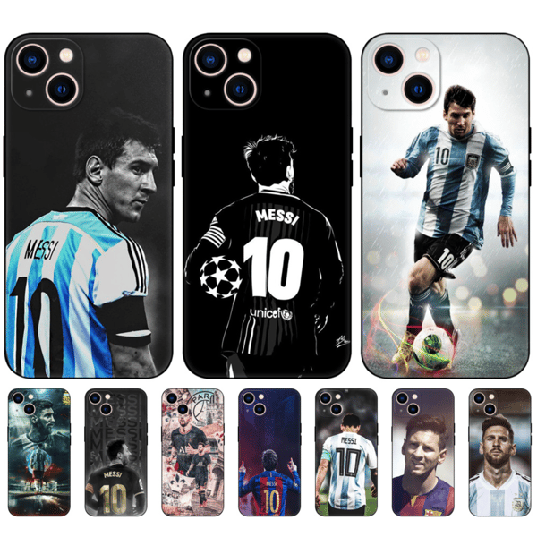 Lionel Messi #10 Mobilskal, Skyddsfodral för Fotbollsfans, VM-tema Present till iPhone 13 Pro 43538 iphone 13 pro