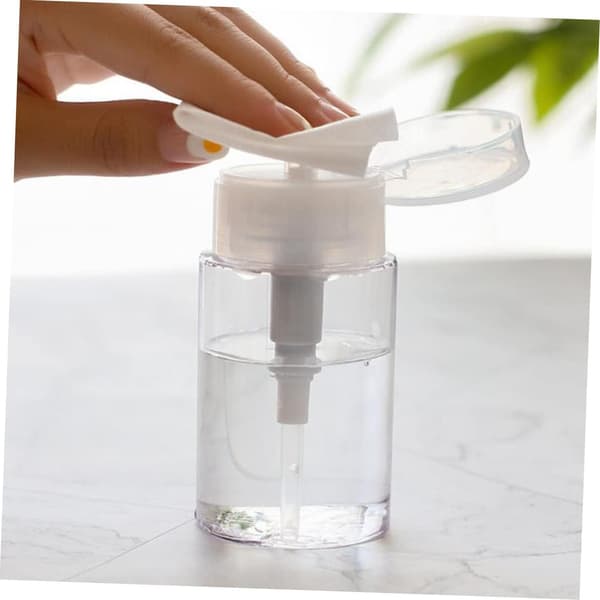 Press-top travel storage bottles 2pcs 300ml leak-proof reusable lotion and liquid holders