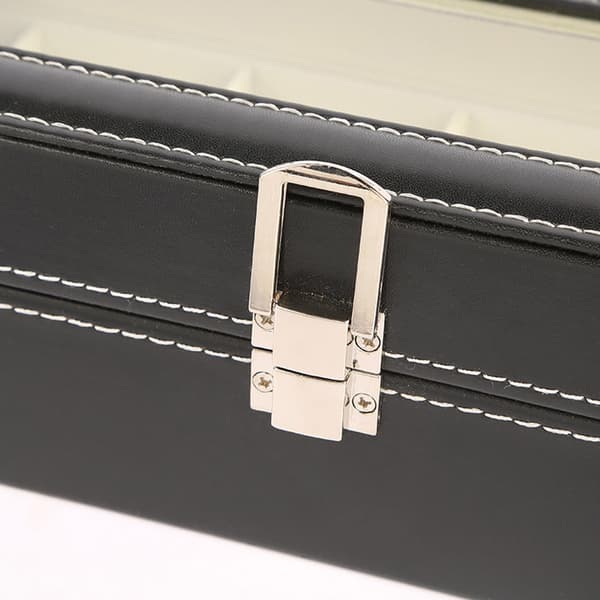 Ylellinen kellolaatikko / kellokotelo / kellosäilytys 6 kellolle-tfrf