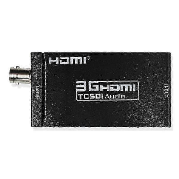 SDI til HDMI-adapter med 1080P koaksialkabel for video og lyd