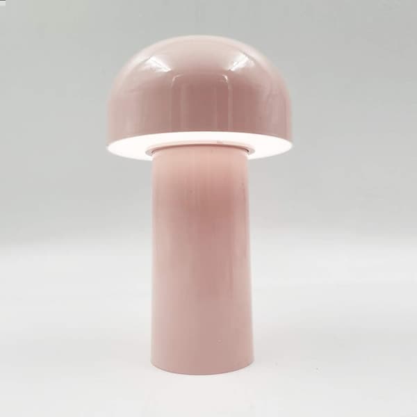 3W LED Mushroom Table Lamp (Pink) Pink