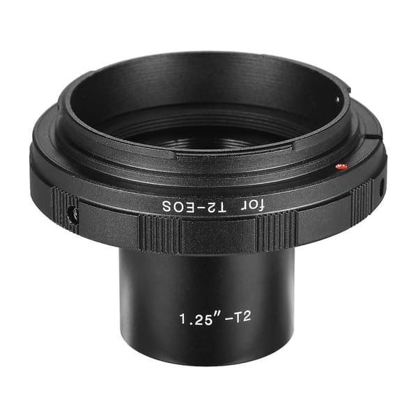 1.25-t2-eos Adapterring Fototilbehør Erstatning for Canon EOS-kamera 1.25 tommer Okular T DB