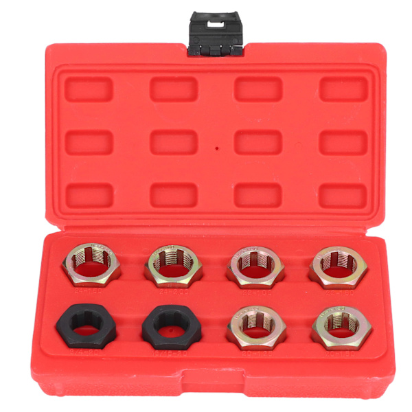 1 set Axle Spindle Thread Restoration Tool Set Multiple Specifications Thread Repair Cleaning Tool
