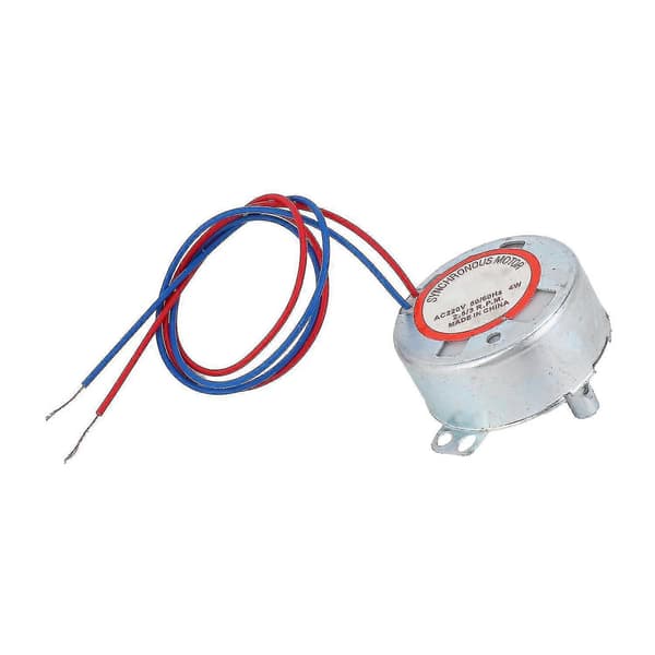 4x AC 220V-240V 4W 3RPM CCW/CW 20mm tykkelse AC synkronmotor