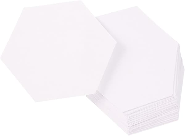 200 stk. patchwork-forme quiltningspapirskabelon til quiltningstilbehør papirpiercingformværktøj til syning