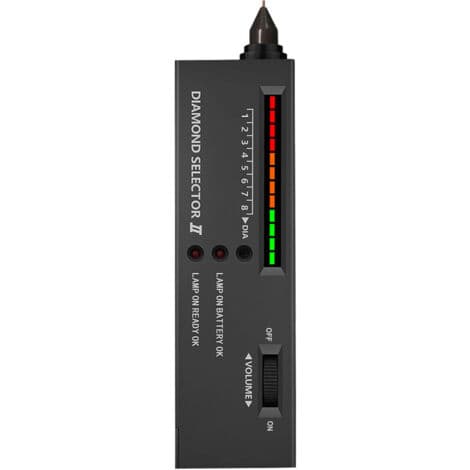 High-Precision Diamond Selector Gemstone Jewelry Detector Test Tool with Case for Beginners and Experts