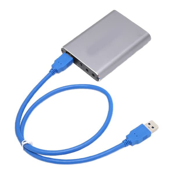 Videoopptakskort HD 4K Surround Spill Live Konferanse Lyd Videoopptaksboks for Switch Bærbare datamaskiner