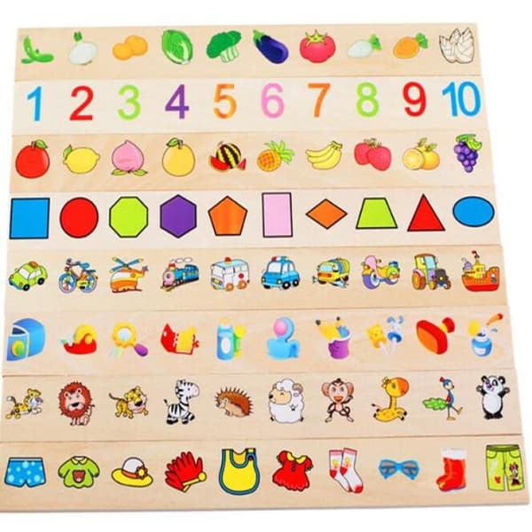 Montessori Educational Puzzle Toys for Children Intelligence KLB