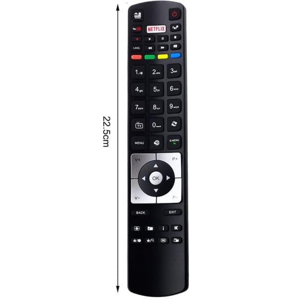 Fjernkontroll RC5118 - Erstatning TV Svart