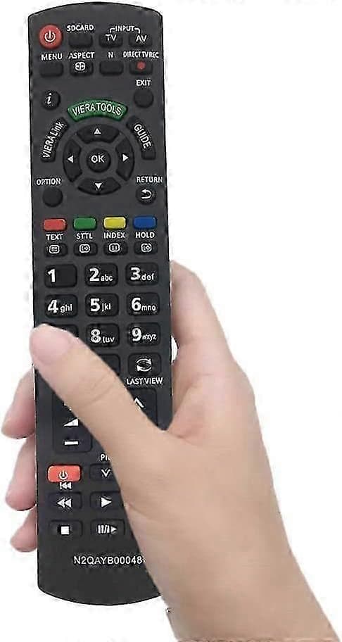 Replacement Remote Control Panasonic N2QAYB000487 for Universal Panasonic TV