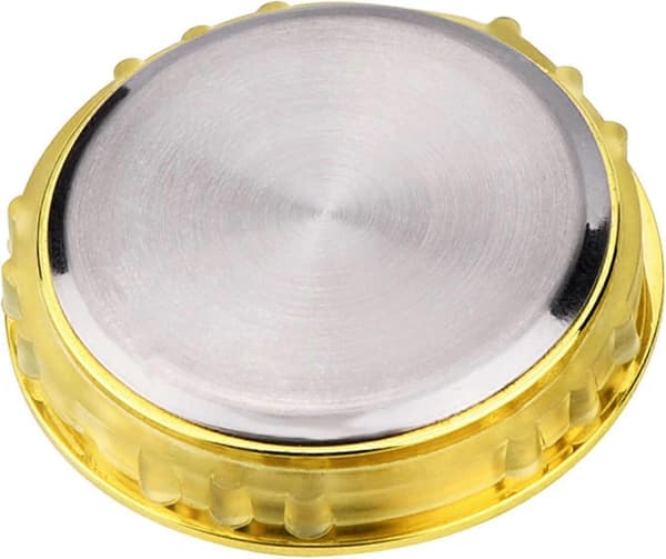 1-1/2 tommer (37 mm) Rund Quartz Urindsats med Romertal Passer til 35 mm Diameter Hul (Guldramme)
